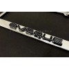 BLVD 1x EVOQUE 3D Emblem STAINLESS STEEL License Plate Frame