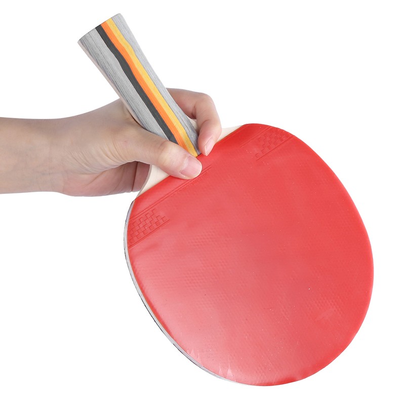 Training Competition Long Handle Table Tennis Racket Pong Paddle Sport