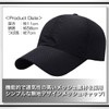 WHITE FANG CA012 Hat, Mesh Cap, Plain, Golf, Running, Sports,
