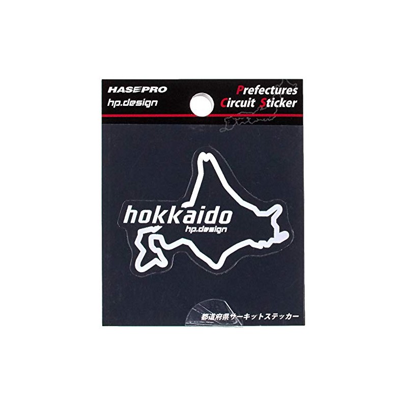 HASEPRO (ハセ・プロ)【都道府県サーキットステッカー】北海道 TDFK-1