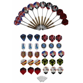 100 Brass Darts 12 Bulls Bulls special tips 30 Flights