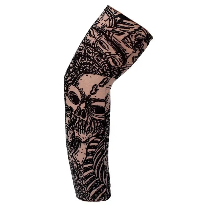 Fake Tattoo Adults Arm Sleeve Skeleton (T67)