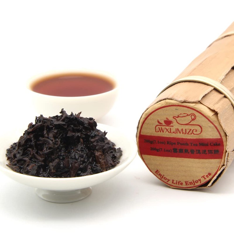 LWXLJMJZC-(24pcs-96 cups) Pu'er Tea Original Mature Tea Chinese Tea Black