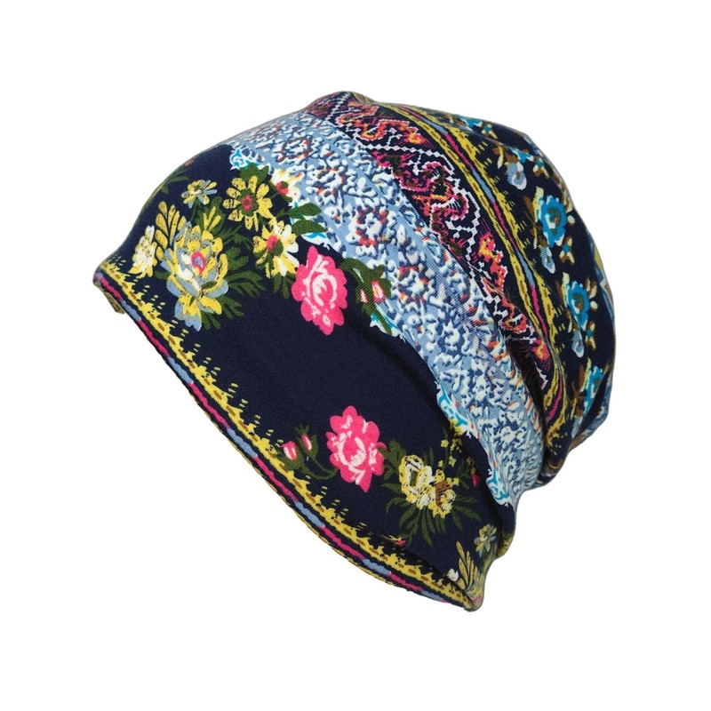 2 PCS Turban Beanie Hat Caps Womens Baggy Slouchy Beanie