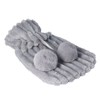 Hot Water Bag PVC Plush Fabric Cover Wide Mouth Design