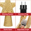 Christmas Tree Topper Star Gold, Diealles Shine Christmas Tree Topper