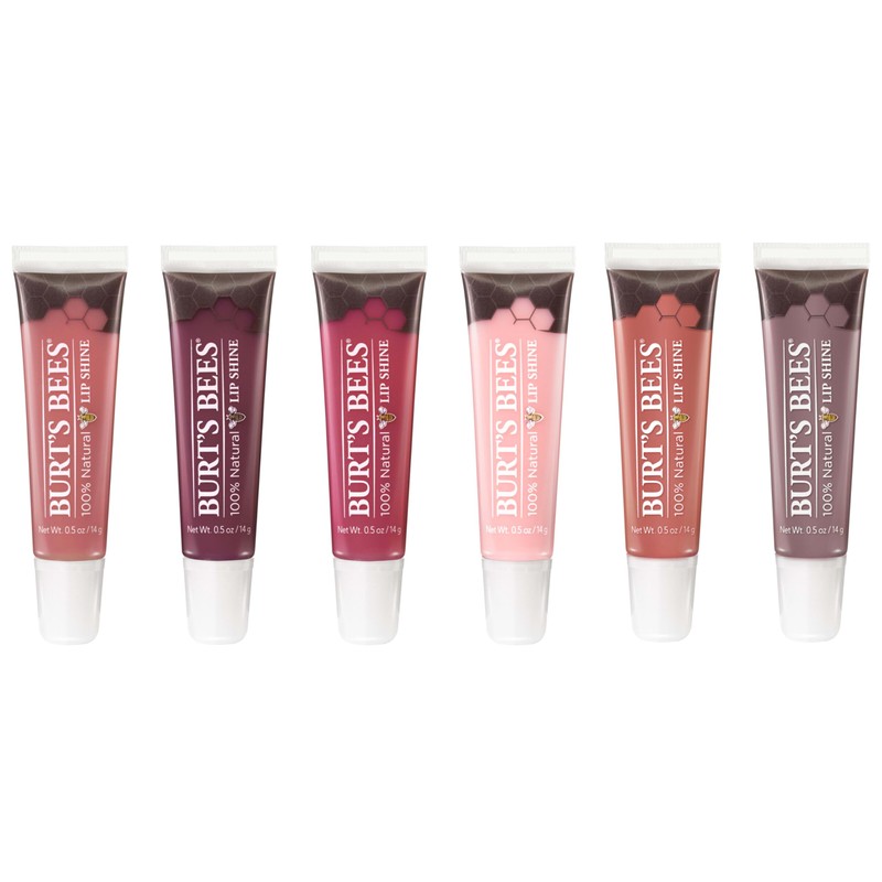 Burt's Bees Lip Care, Moisturizing Lip Shine for Women, 100%