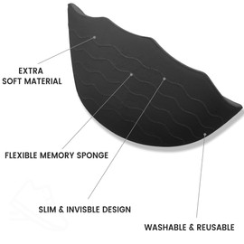 Shoe Fillers Inserts for Loose Shoes - Anti Slip Toe & Heel Pads with Ergonomic Design | Adjustable Insoles for Big Shoes Prevent Heel Slippage | Unisex Comfort.