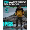 JOYAIRE Metal Detector for Adults with 9" Waterproof Coil &