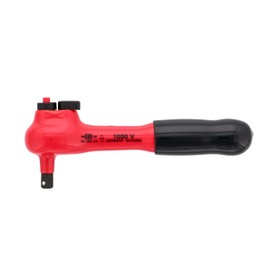 Wiha 12851 Insulated 1/4" Drive Ratchet, 5.5"