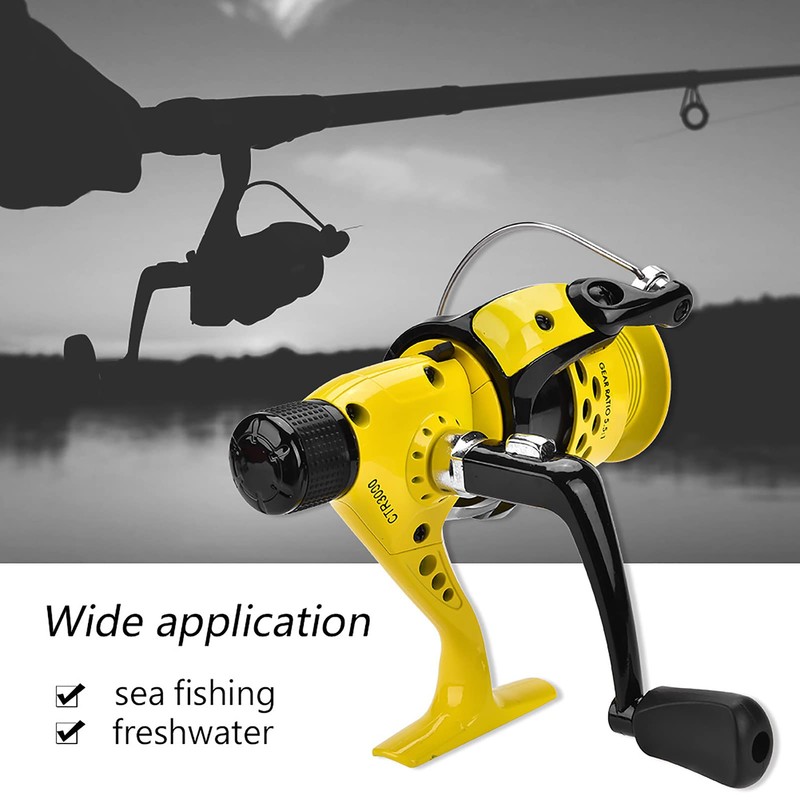 RiToEasysports Saltwater Freshwater Fishing Reel (3000)