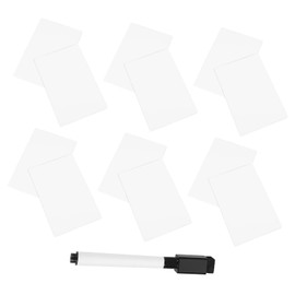 Operitacx Waterproof Memo Sticker Pad Set 1 Pack Reusable for Smooth Writing Easy Peel and Paste Removable Design for Easy Re-positioning Noticeable Memo Pad Random Color