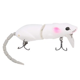 Mouse Shaped Lures Fishing Tackle Treble Hook Fishing Lures Freshwater Saltwater Fishing Tackle (B)