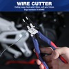 WORKPRO 5-in-1 Combination Pliers with Wire Stripper/Crimper/Cutter/Spanner | 8 inch
