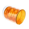 200ml DoubleLayer Glass Mug HeatResistant 3 Dimensional Spiral Cup for