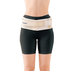Leader Pelvic Care Belt, M - L 33.5 - 39.4 inches (85 - 100 cm), Made in Japan, Anti-Slip, Mesh, Pulley Construction, 2-Way