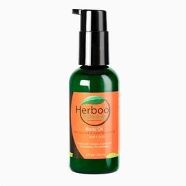 HERBOO Botanicals Body & face Oil - 118mL made in Jamaica All Natural