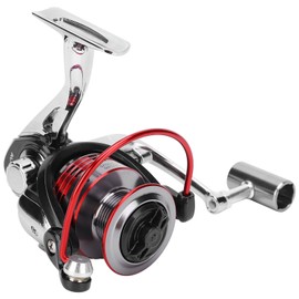 AL Metal Spinning Reel 13+1BB 5.0:1 Gear Ratio Foldable Rocker Arm Fishing Wheel Accessory(AL2000 )