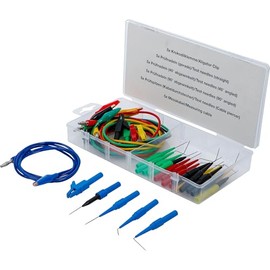 BGS 74500 | Measuring Cable and Test Probe Set | 30-Piece