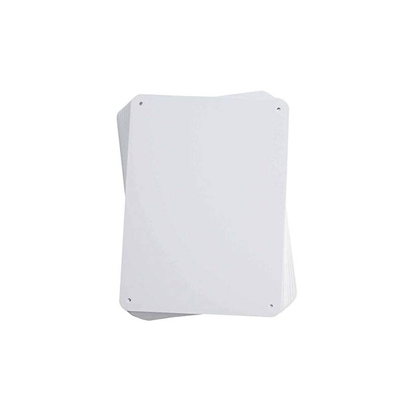 Brady 13623 10.25" Width x 7.625" Height, B-401 Plastic, White