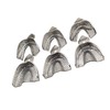Dental Impression Trays Plasma Coated Perforated Stainless Steel Quick Cleaning