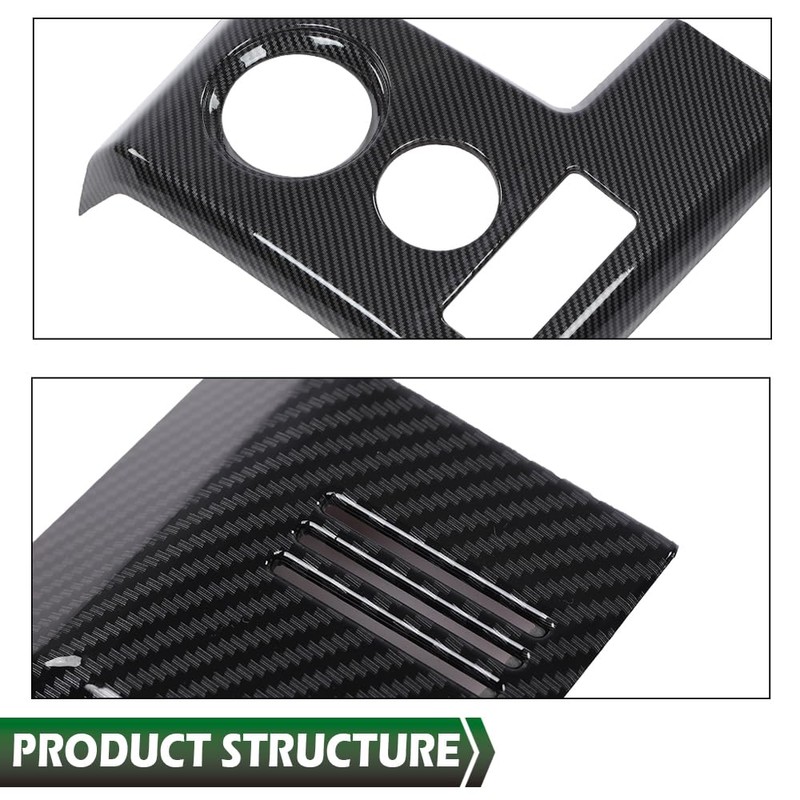 LQI Center Console Dashboard Panel Cover Trim Bezel, Compatible with