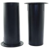 MEETOOT 2pcs Speaker Pilot Hole Outlet 50x120mm Speaker Cabinet Port