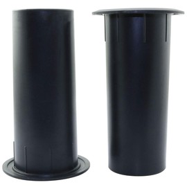 MEETOOT 2pcs Speaker Pilot Hole Outlet 50x120mm Speaker Cabinet Port Tube for Speaker Cabinet, Portable Speaker, Home Speaker or Car Speaker