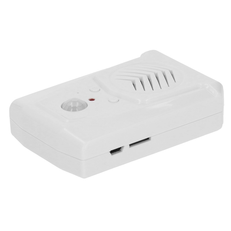 Entrance Doorbell Infrared Motion Sensor Welcome Voice Prompt Alarm Chime
