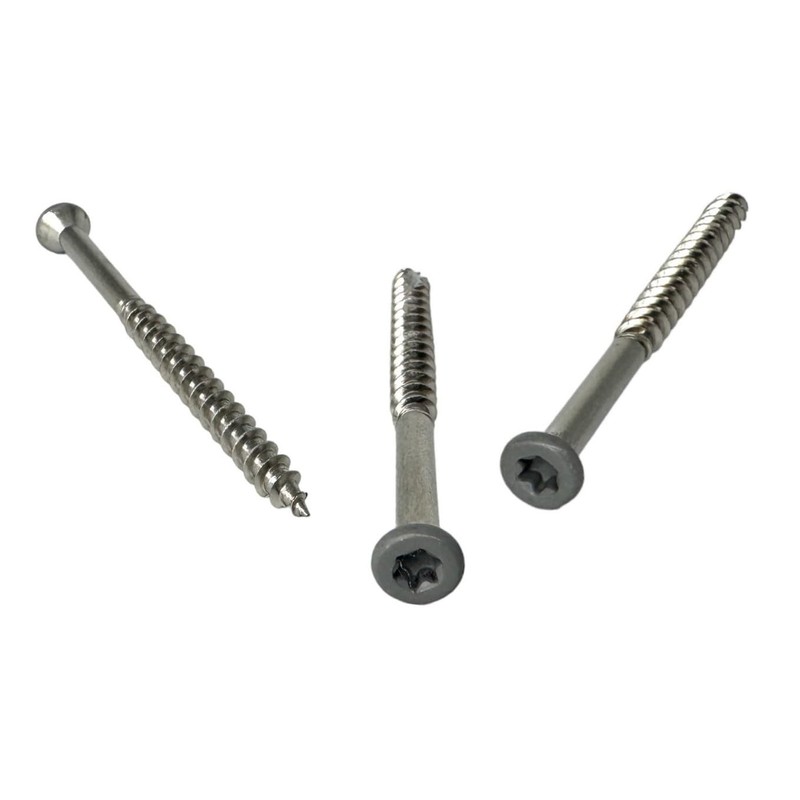 Ceta Decking Screw with Painted Head for Composite Flooring Colour