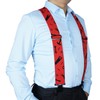 Suspenders for Men - Adjustable 2 Inches Wide Elastic Suspender