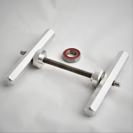 BearingProTools - Bicycle Bearing Press (T Bar Grips) - 12 x 21 x 8mm (Equivalent to 3801) Ball Bearings