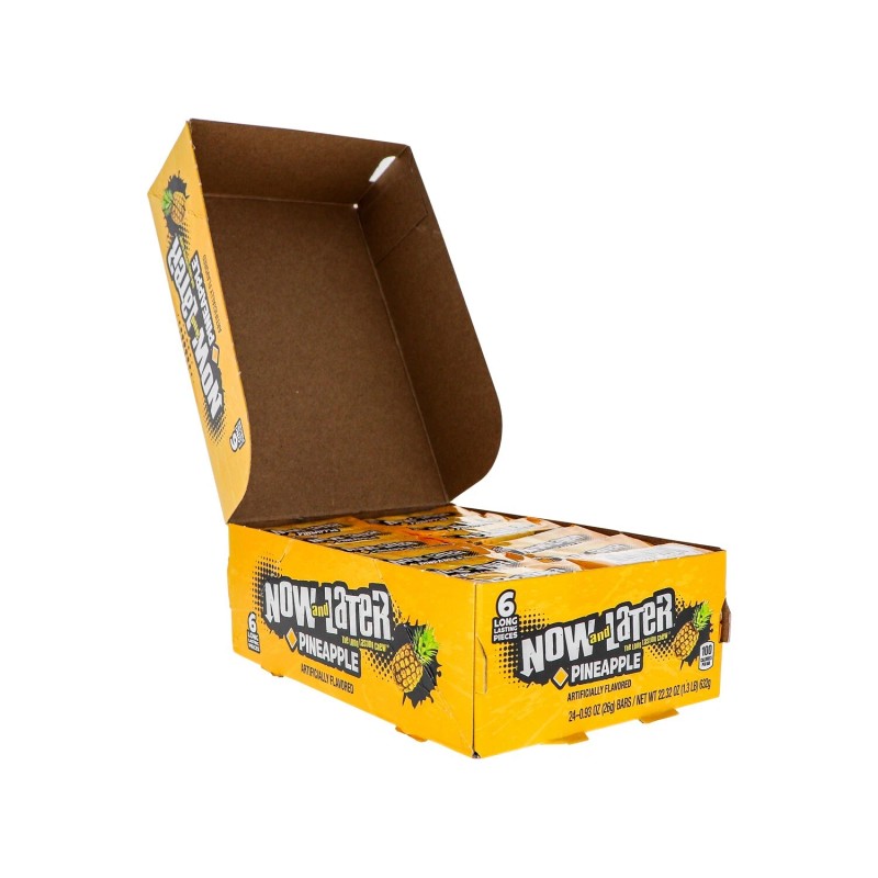 Now & Later Changemakers Chewy Pineapple 24 Count - 6
