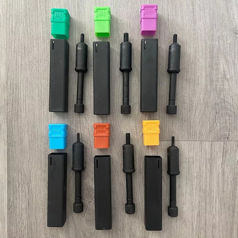 METERK Rivet Nut Gun Kit Rivnut Setting Tools Nut Setter