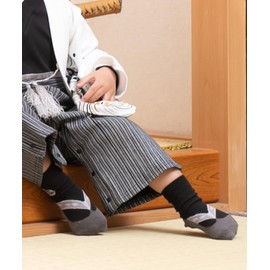 Baby Kids Children's Tabi Sandal-style Socks Boys 7-10 9-15cm, black (jet black)