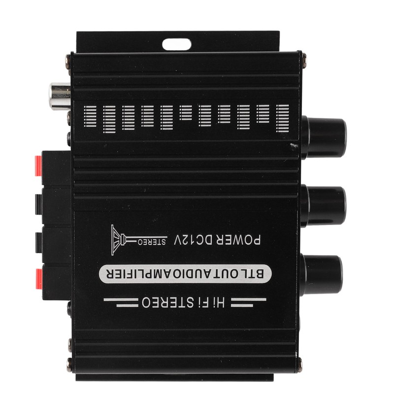 Stereo Amplifier 12V Portable Clear Sound Quality Mini Amplifier for