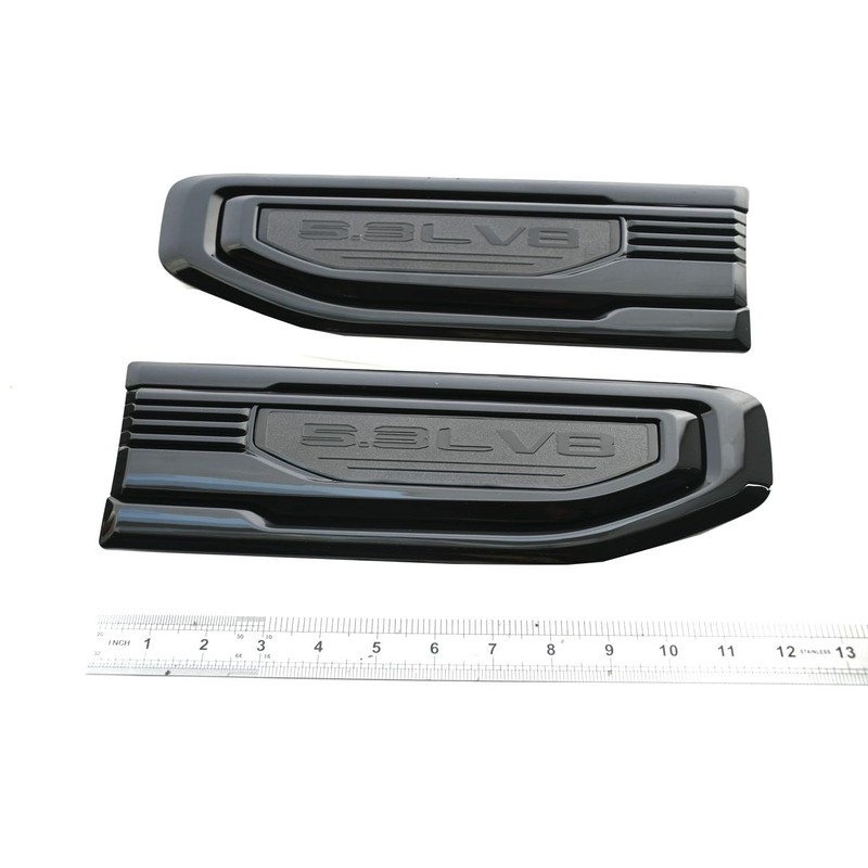 Pair Custom Kit 5.3L V8 Vent Emblems 3D Badge Left