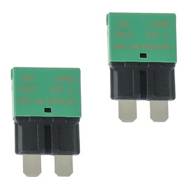 EPLZON 30A DC 12V-14V Auto Reset Circuit Breaker ATC/ATO Low Profile T1 Mini Blade Fuses Breakers for Car Trucks Marine Boat RV Solar and More,2 Pack