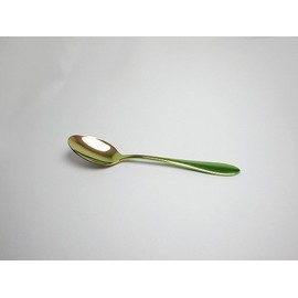 Horie TC-01-05 Titanium Cutlery Coffee Spoon, Gradient Pink
