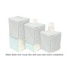 Fabric Tissue Box Cover, Tissue Holder Slipcover, Slips Over Square