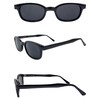 Pacific Coast Sunglasses KD's Black Matte Frame/S/D Grey Lens (21120)
