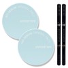 Innisfree No Sebum Mineral Pact x 2 + Eyebrow Gray Brown x x 2 / 이니스프리 노세범 미네랄 팩트 2개+아이브로우 회갈색 2개