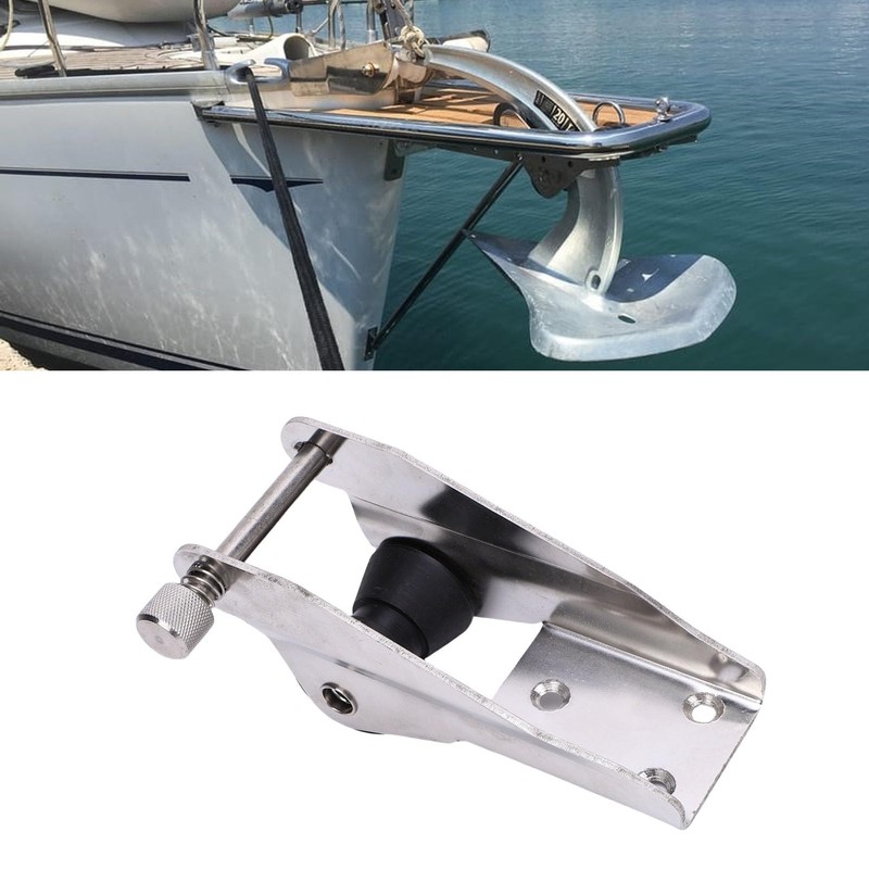 Asixxsix Stainless Steel Bow Anchor Roller, 160mm Boat Trailer Rollers
