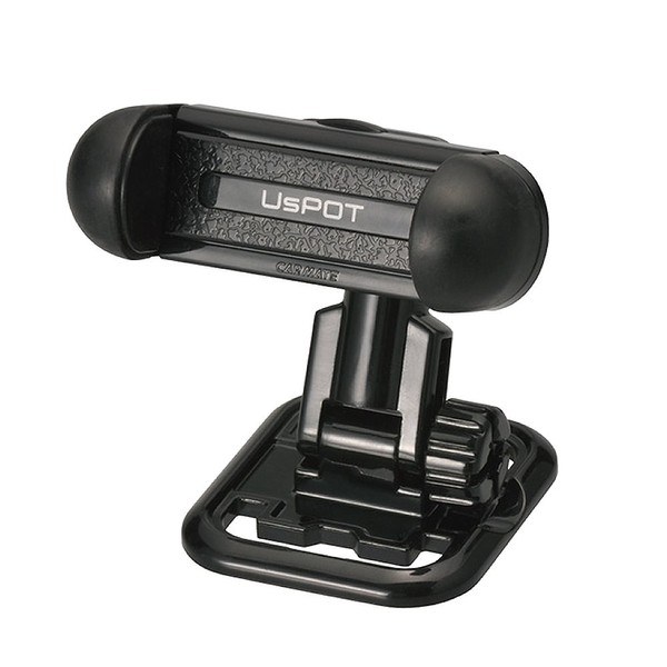 Carmate swing 360-degree rotation smartphone dedicated holder spin catch black