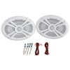 Rockville Pair Rockville RMSTS69W 6x9 1000w Waterproof Marine Boat Speakers