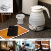 Nikao Home Foldable Electric Kettle Plus Milk Frother and Foldable