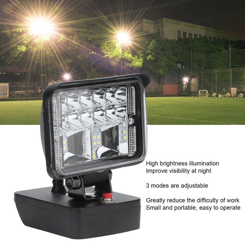 11W LED Tool Light Adjustable Flashing Outdoor Lighting Lamp for