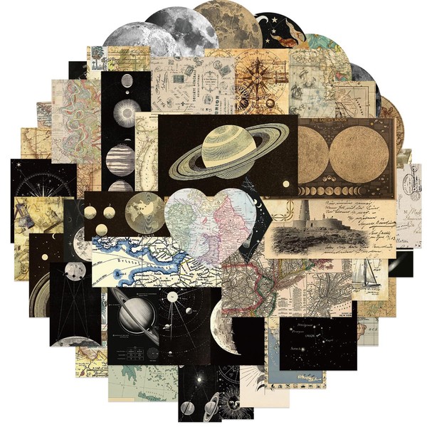 Space Stickers Universe Astronaut Stickers Pack of 50 Skateboard Graffiti