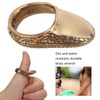 Archery Thumb Ring Universal Archery Shooting Metal Brass Finger Guard