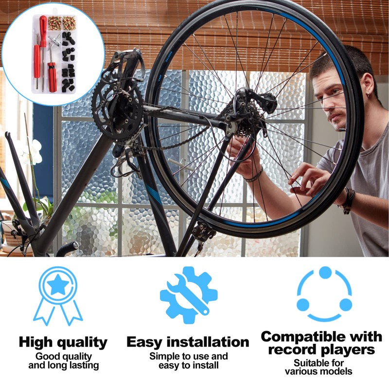 Tunejoy Tyre Valve Core Tool Set Tyre Valve Remover with